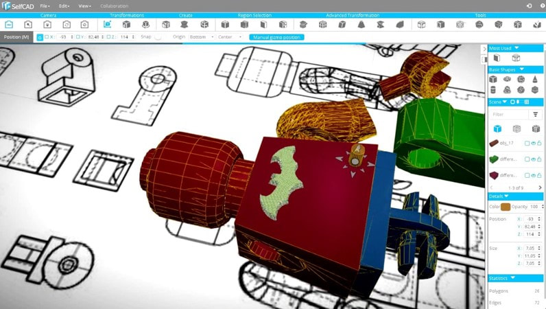 專業3D建模軟件SelfCAD.jpg